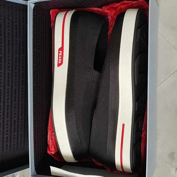 Women's Prada slip on size 9.5 - Picture 2 of 10